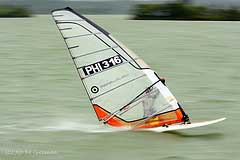 Photograph, windsurfing, Caliraya Lake
