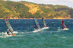 Windsurfing Bulalacao Bay Mindoro Windsurfing Bulalacao Bay Mindoro