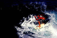 Image: Cloud 9 Night Surfing Siargao Island Philippines