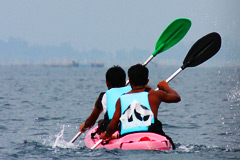 Image: Kayak Marathon Taal Lake Philippines
