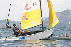 Image: Hobie 16s on Taal Lake Philippines