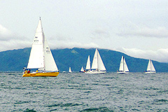Image: Sailing yachts Puerto Galera Philippines