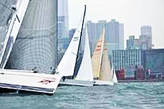 Image: yacht in Hong Kong San Fernando Race
