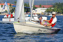 Flying Fifteens compete in Subic Bay