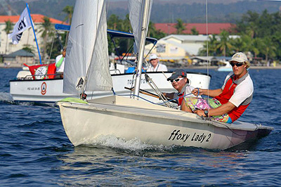 Flying Fifteens compete in Subic Bay large